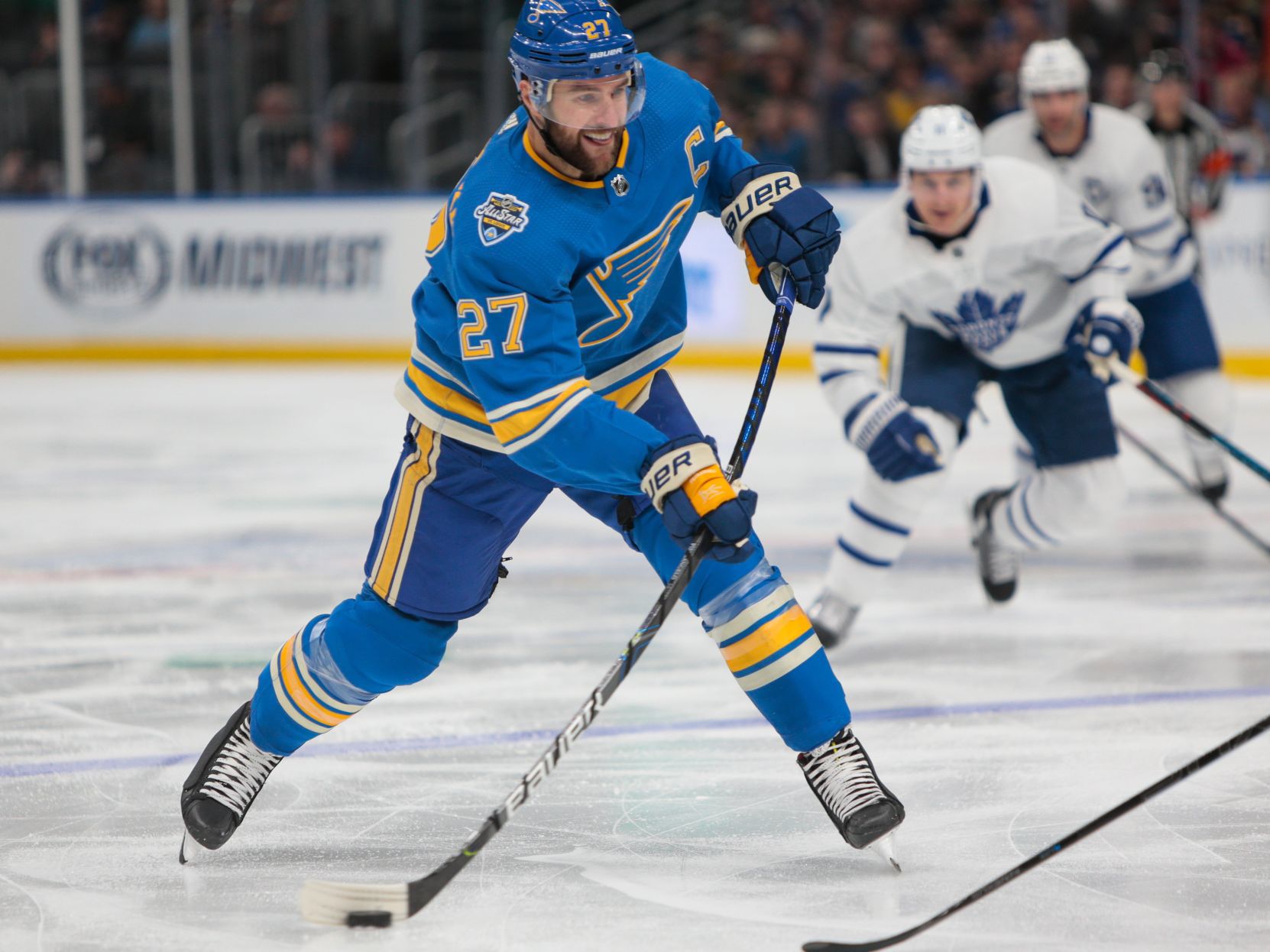 Blues take on Maple Leafs